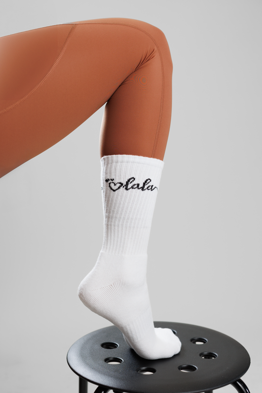 La La Fit Socks (White)