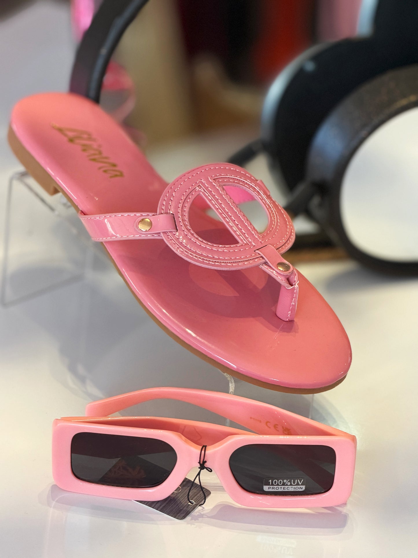 LINA PINK FLATS