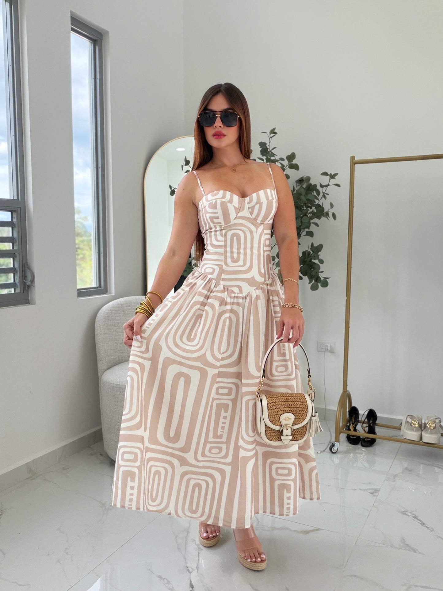 SOFT NUDE DRESS
