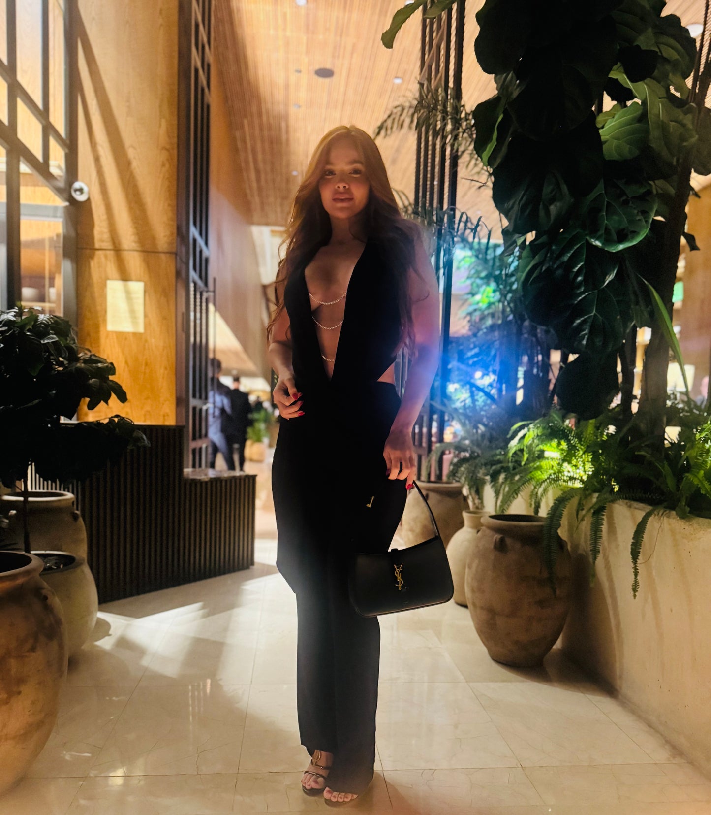 VELVET BLACK JUMPSUIT