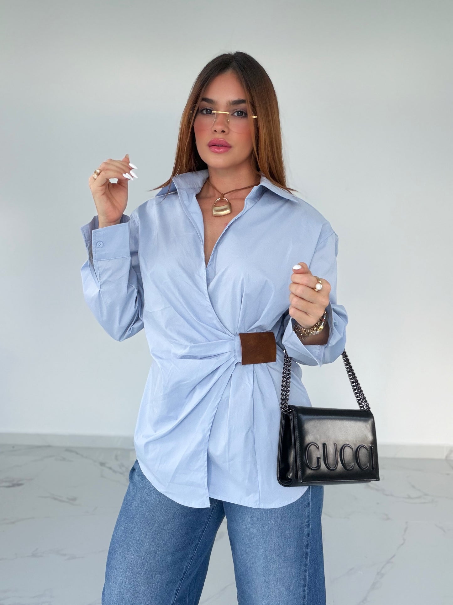 SKIN BLUE TOP