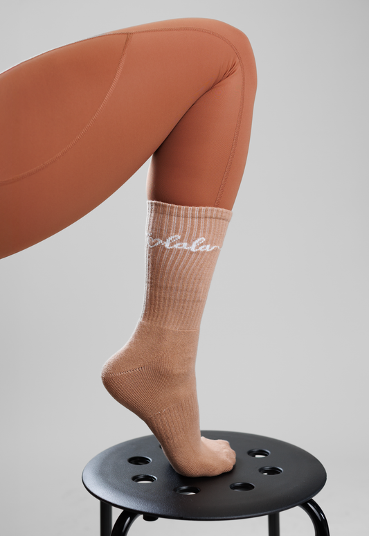 La La Fit Socks (Camel)