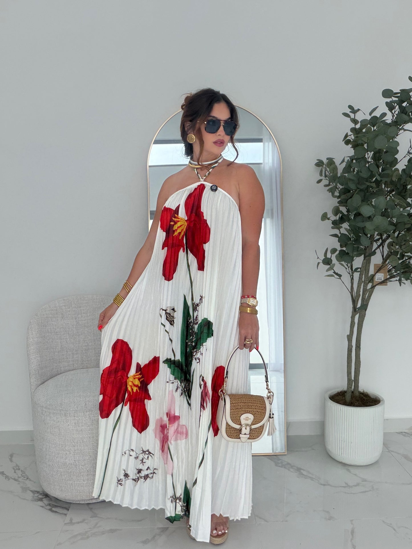 ESCAPE FLOWER DRESS