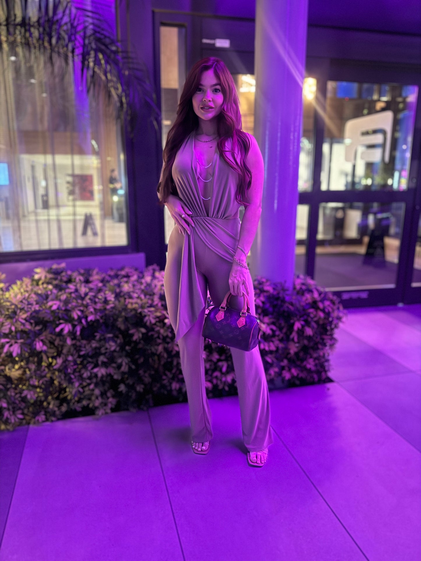 LEGAGY NUDE JUMPSUIT