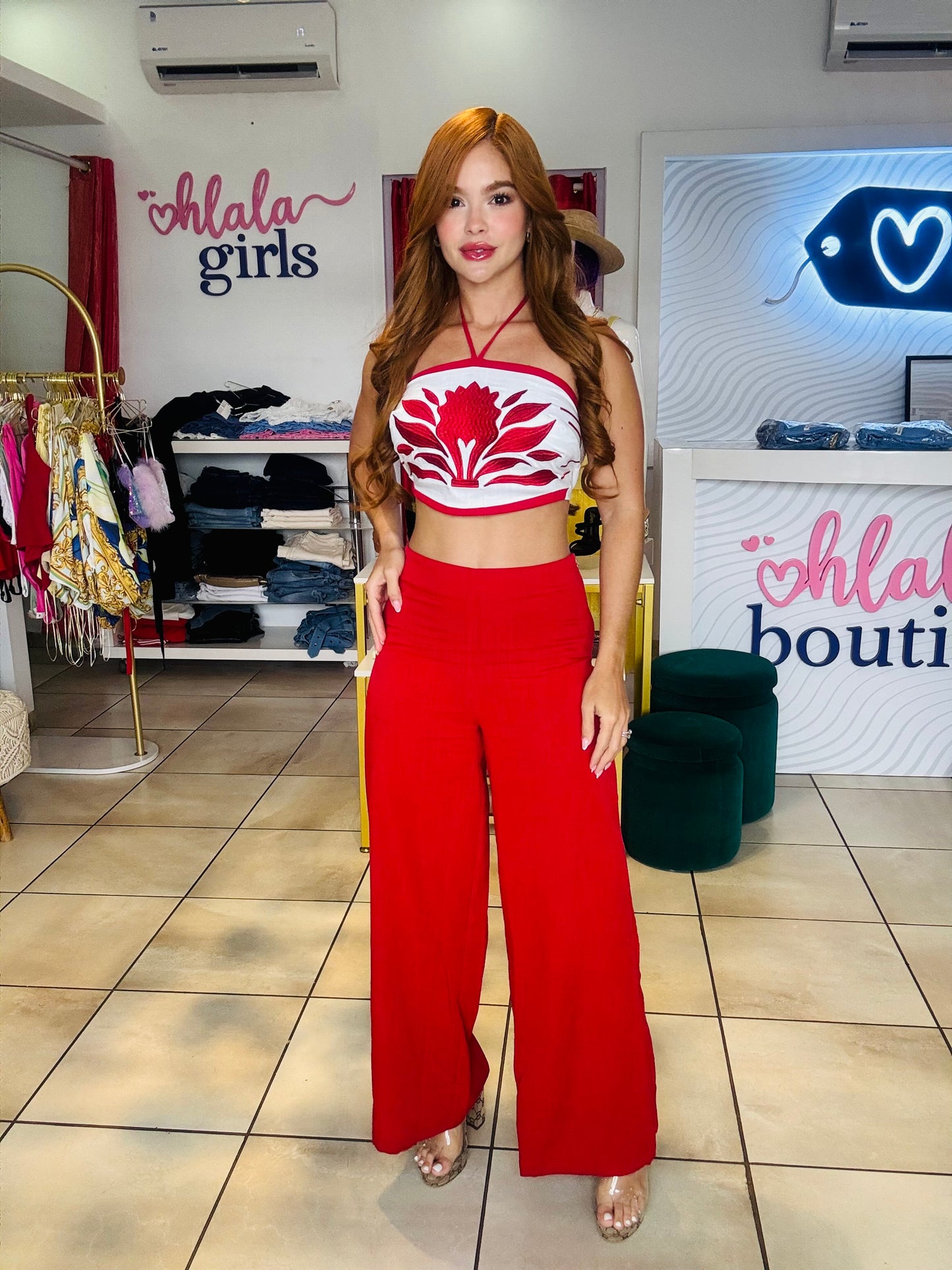 VELVET RED SET