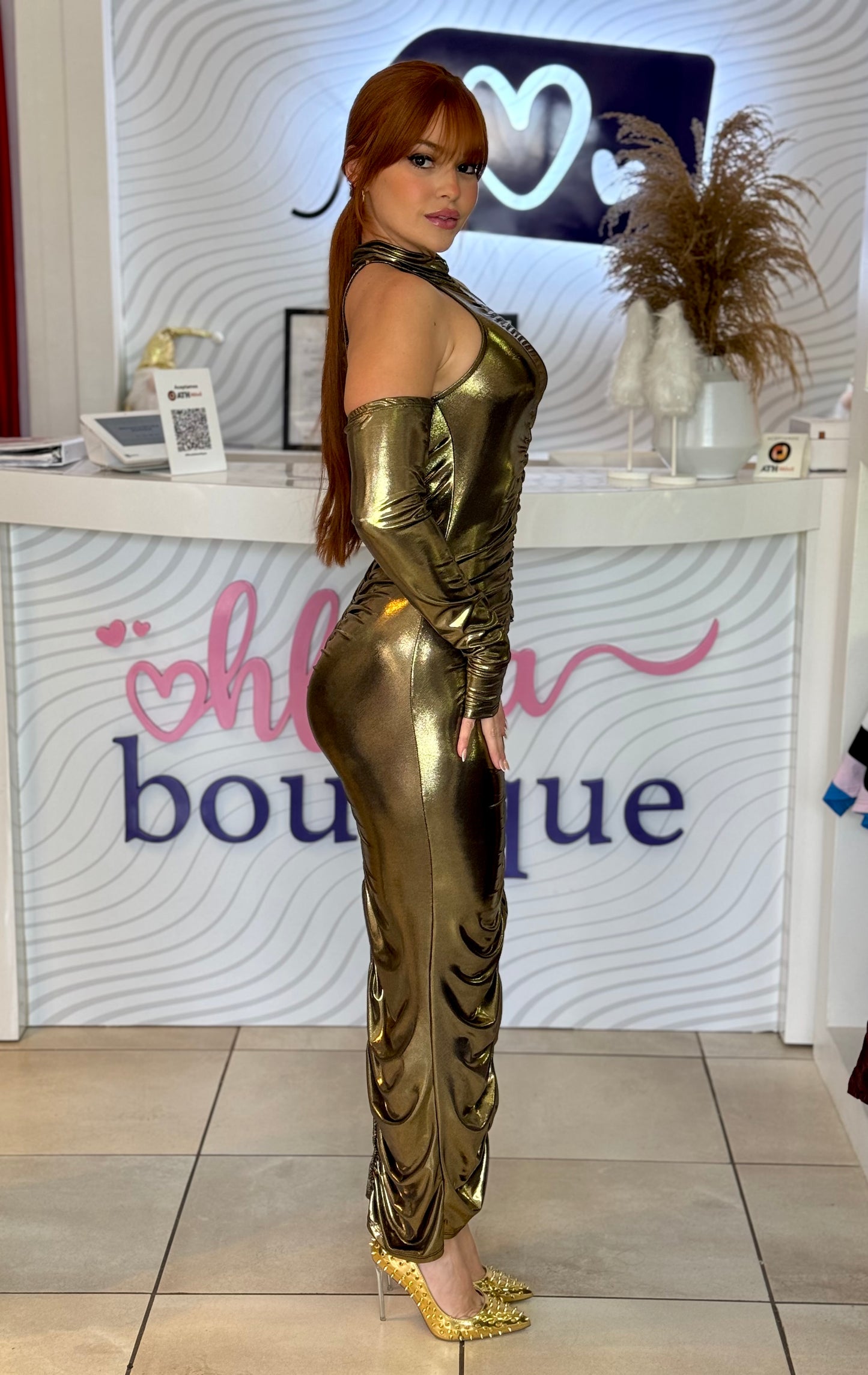 Gold ME DRESS