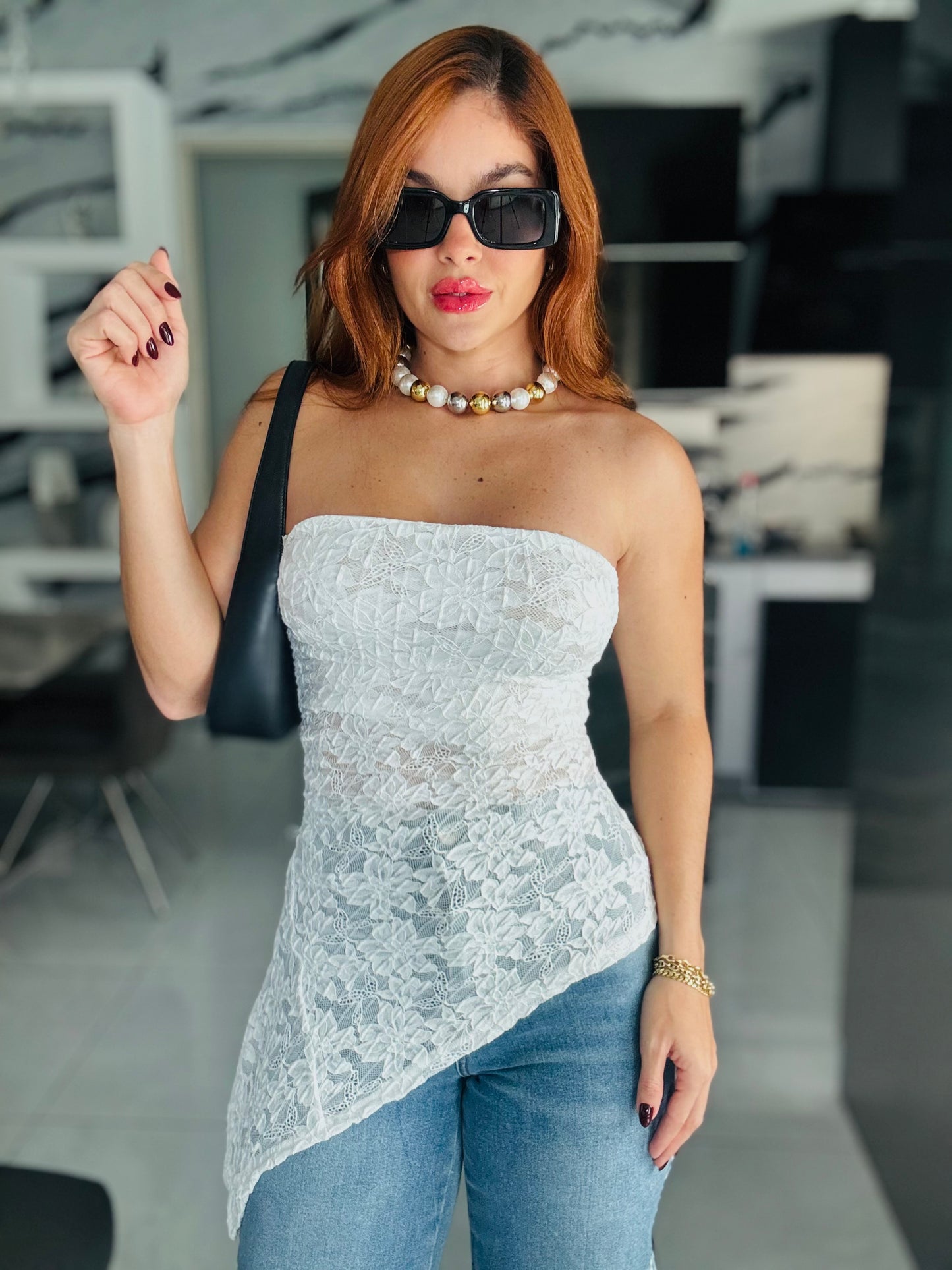 WHITE DESIRE TOP