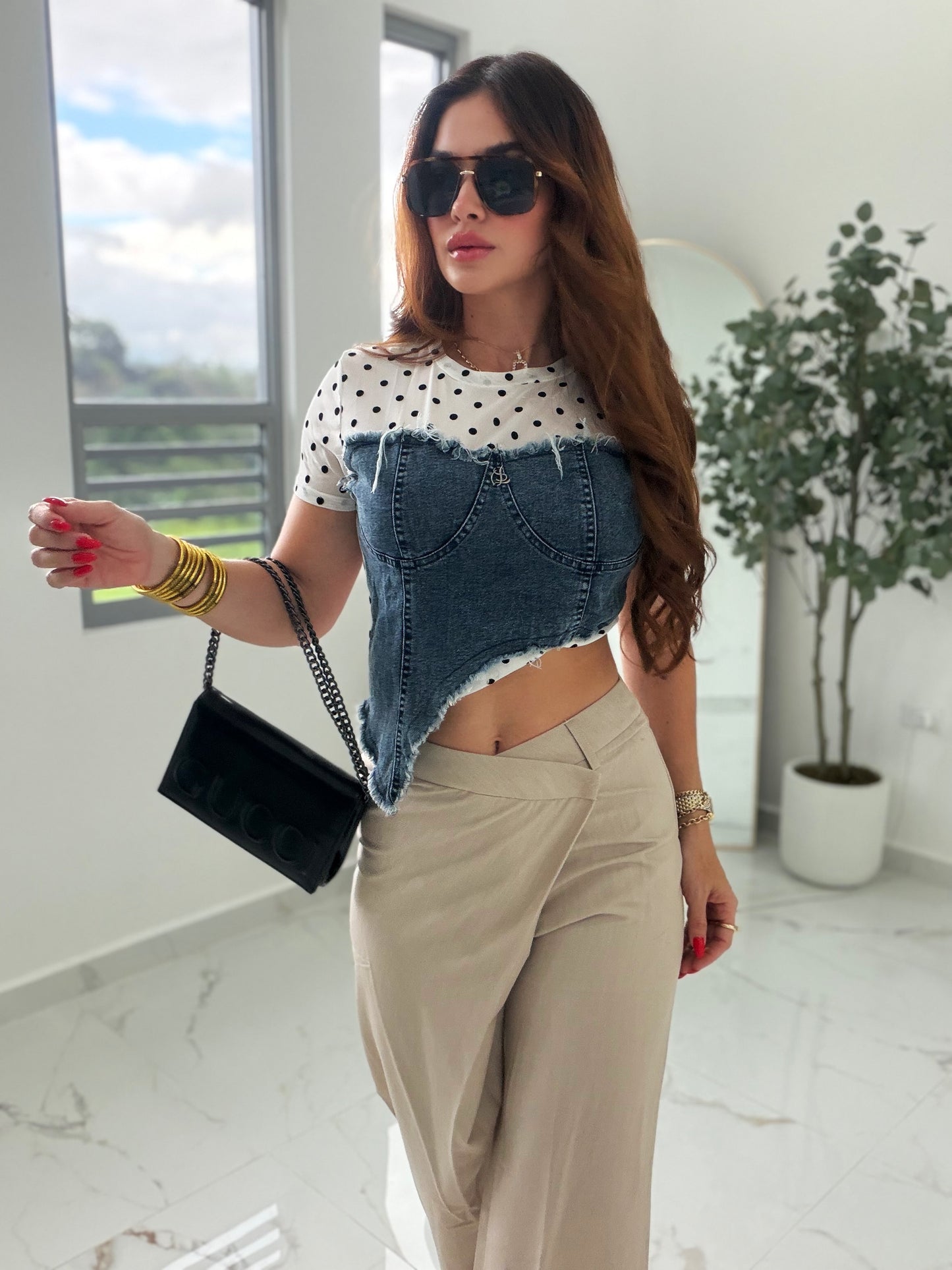 POLKA CRUSH TOP