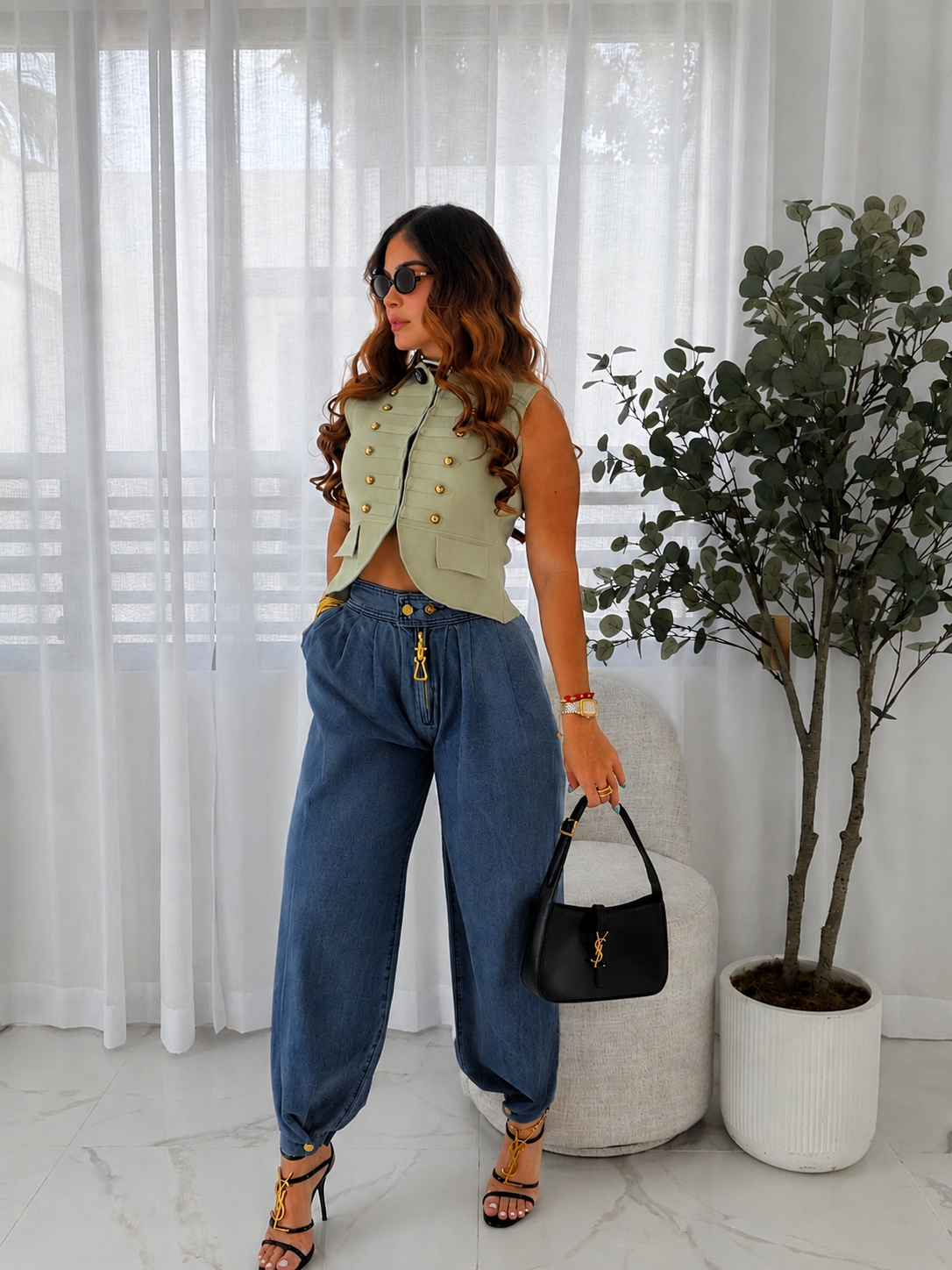 EDIT MEDIUM DARK DENIM