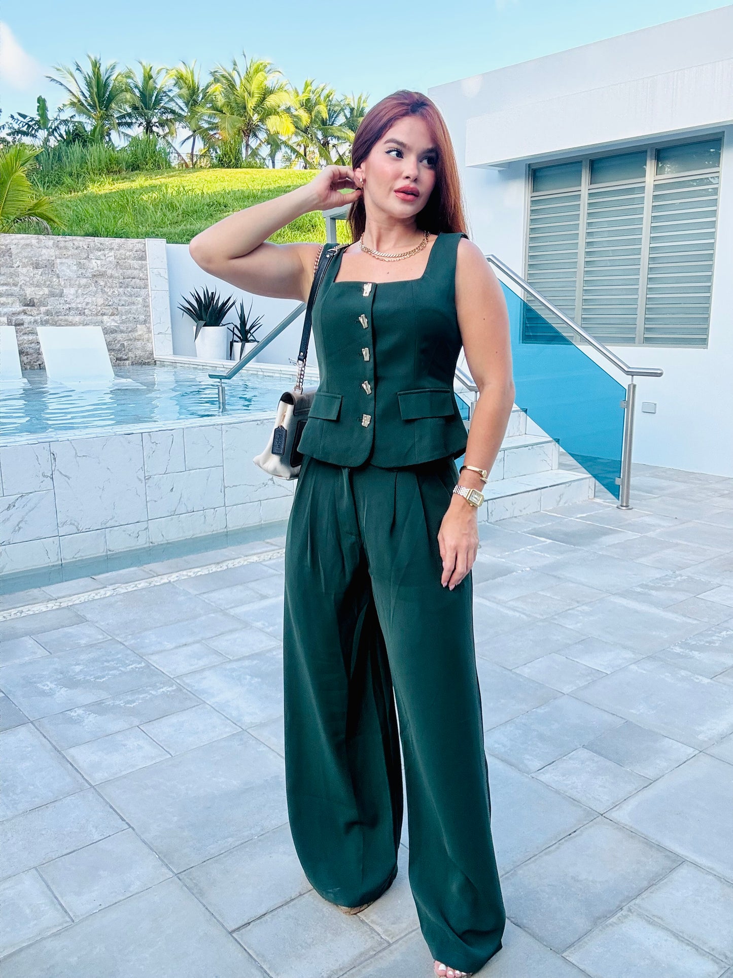 BOSS BABE GREEN SET