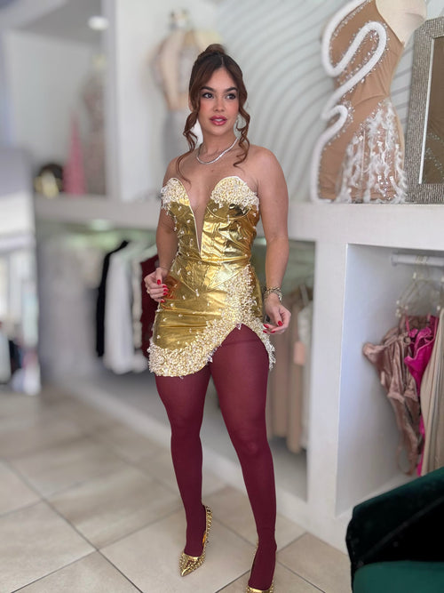 GOLDEN TOUCH DRESS