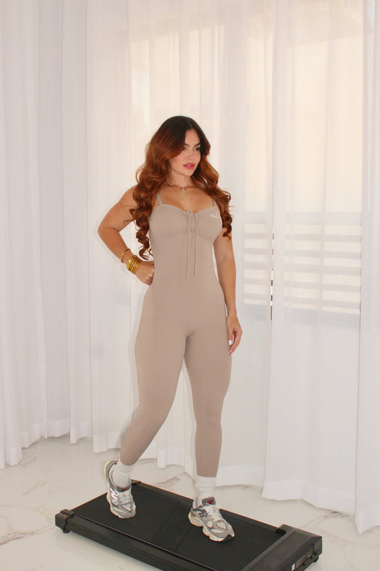 NOVA NUDE JUMPSUIT