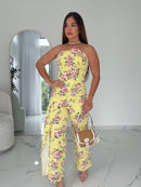 HORIZON FLOWER JUMPSUIT