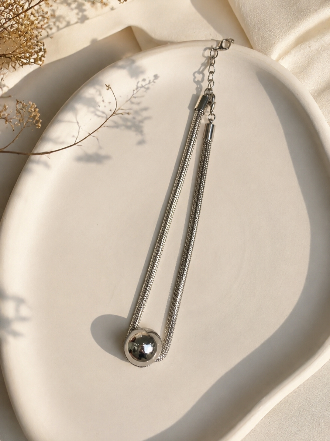 SILVER CHOKER