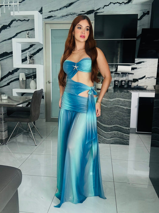 OCEAN WAVE DRESS