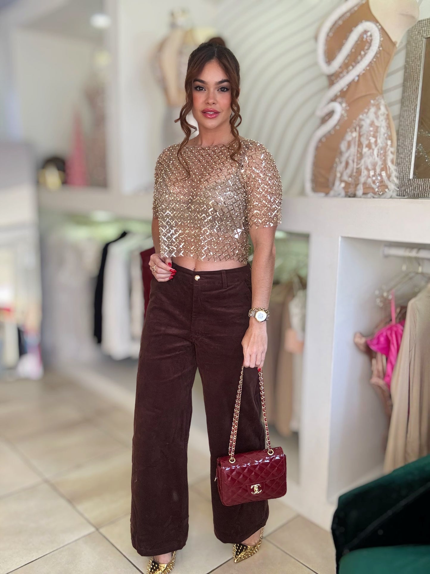 VELVET MOCHA PANT