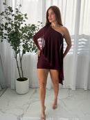 Alana WINE DRESS
