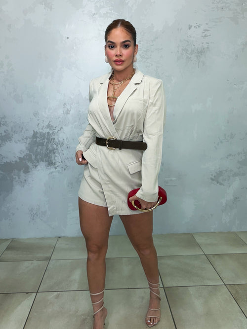 CLASS IVORY ROMPER