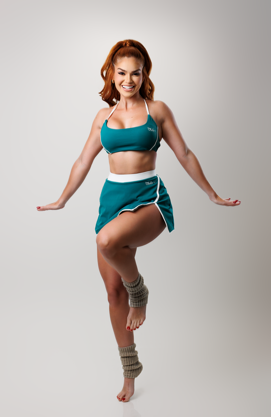 La La Fit Crop Tank Set