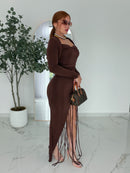 CHARACTER MOCHA DRESS