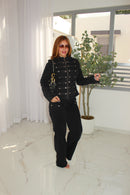 ARIA BLACK DENIM SET