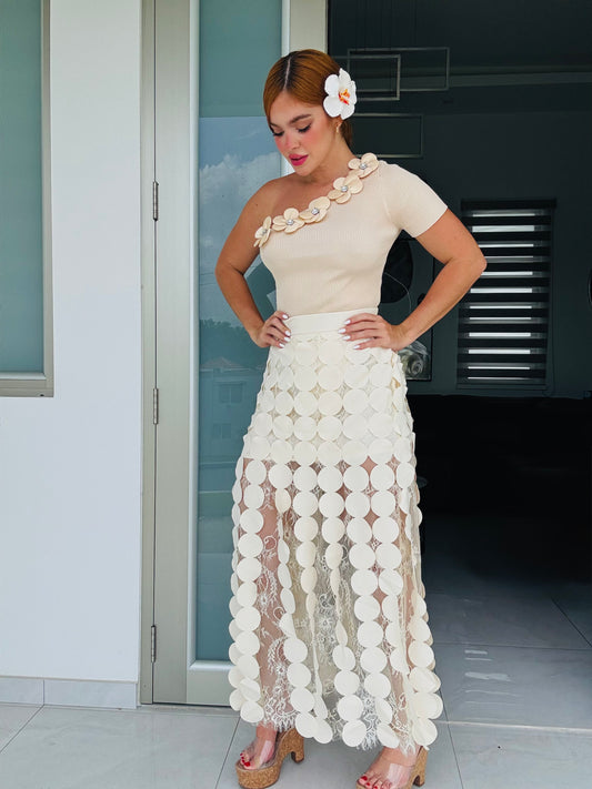 SAMBA NUDE SKIRT