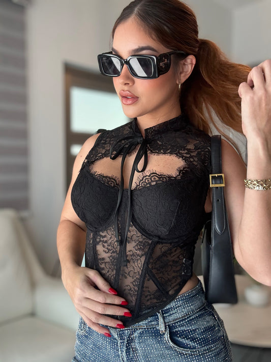 LOVER BLACK CORSET