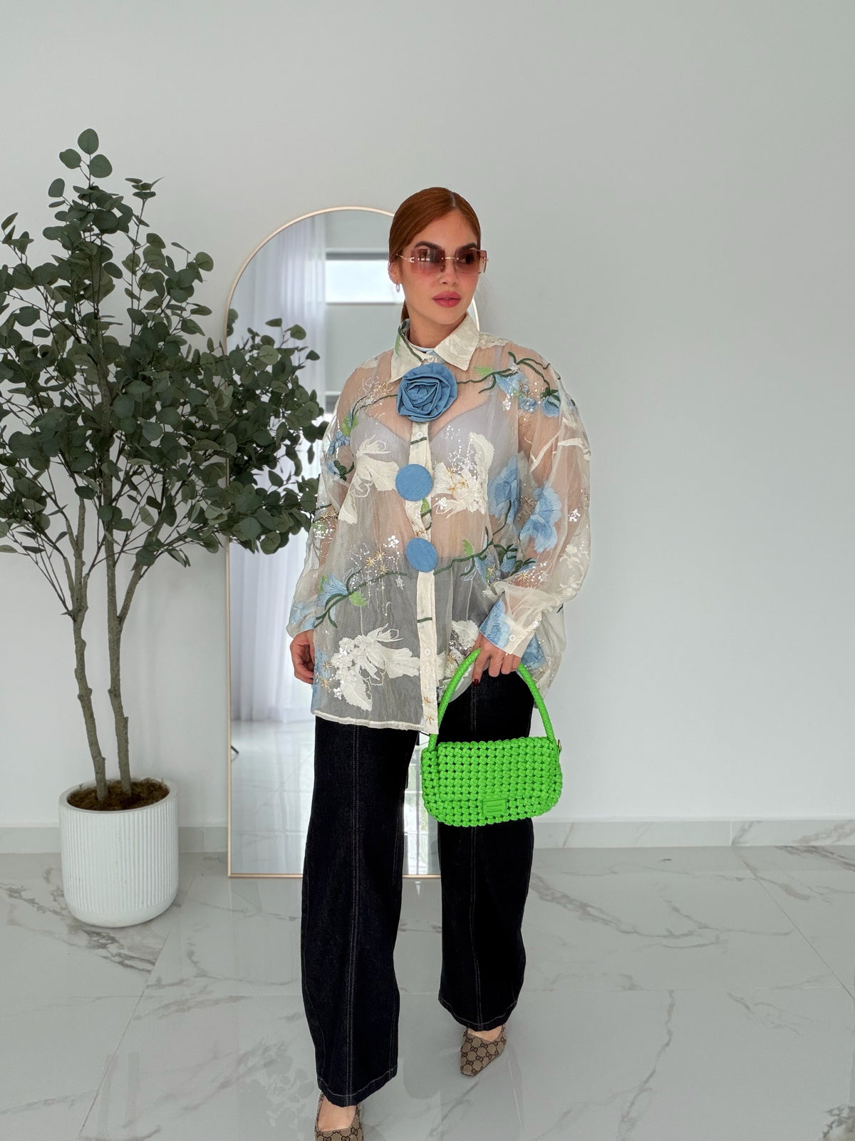 LUXE FLOWER TOP