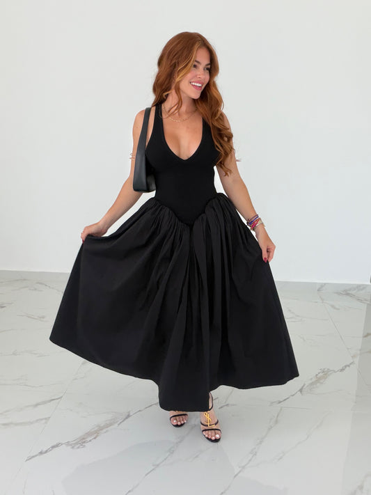 HOUR BLACK DRESS