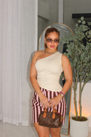 INSTIC NUDE TOP