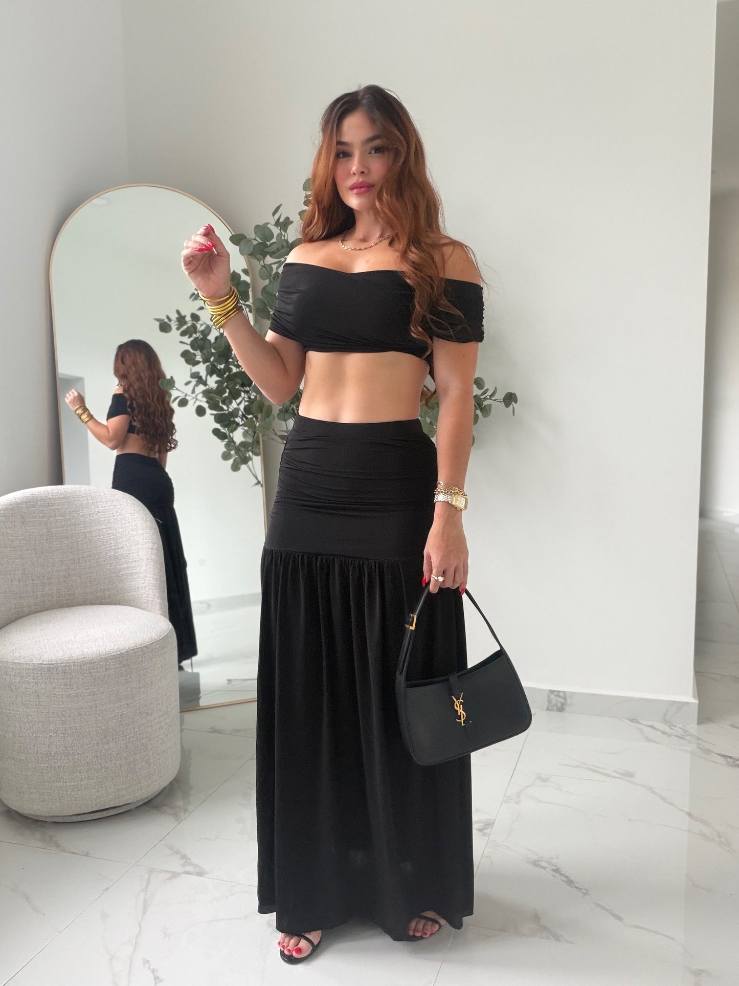 VELVET TOUCH BLACK SET