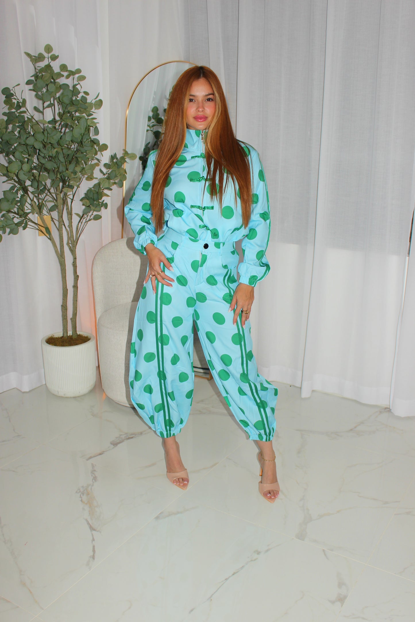 THE GREEN POLKA SET