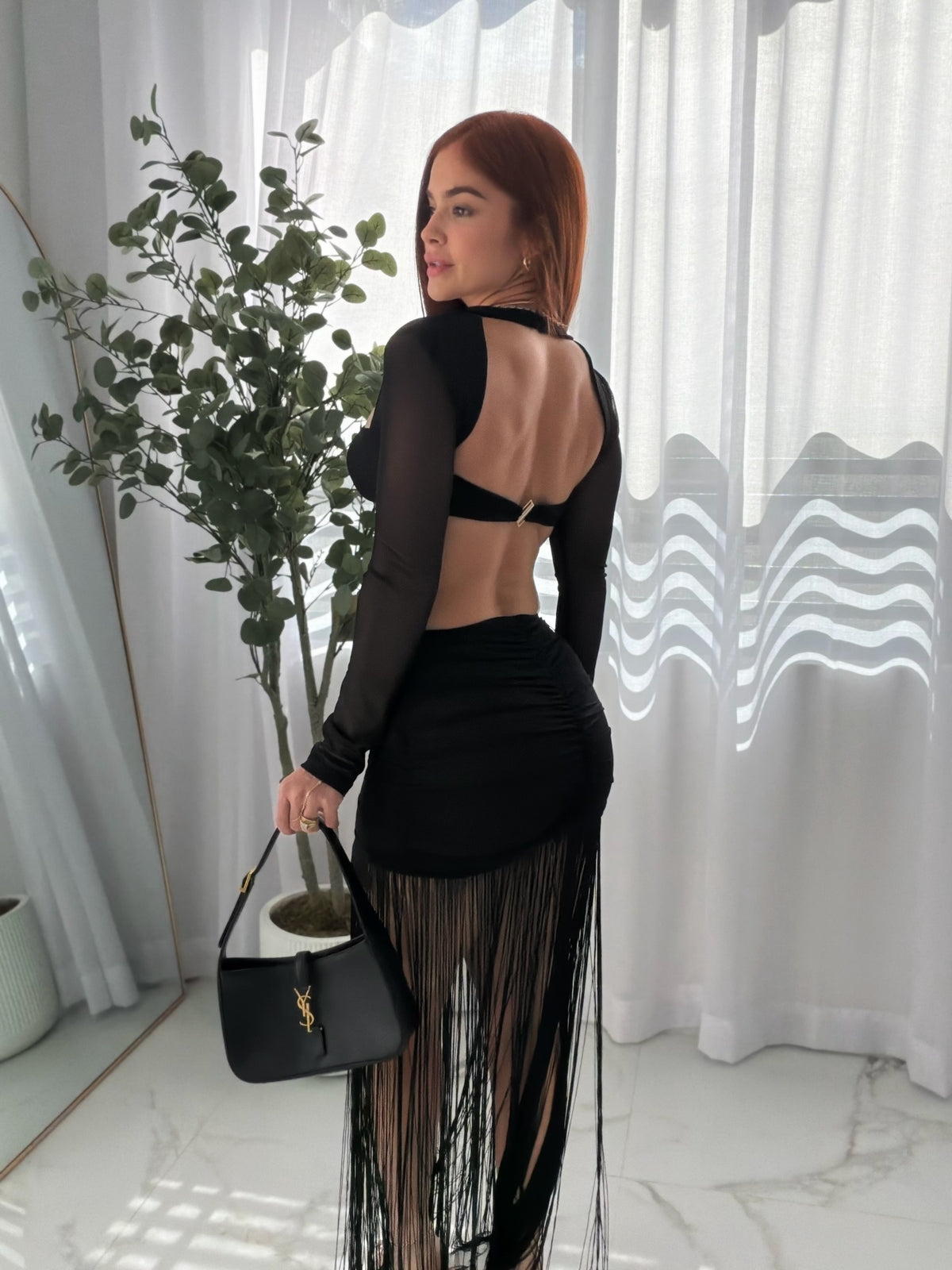 HOUR BLACK DRESS