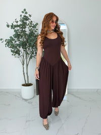 MAIN MOCHA JUMPSUIT