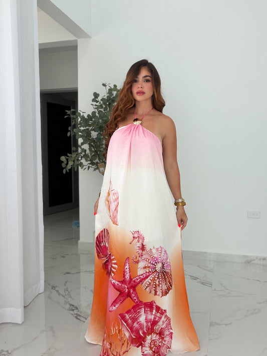 OCEAN PINK DRESS