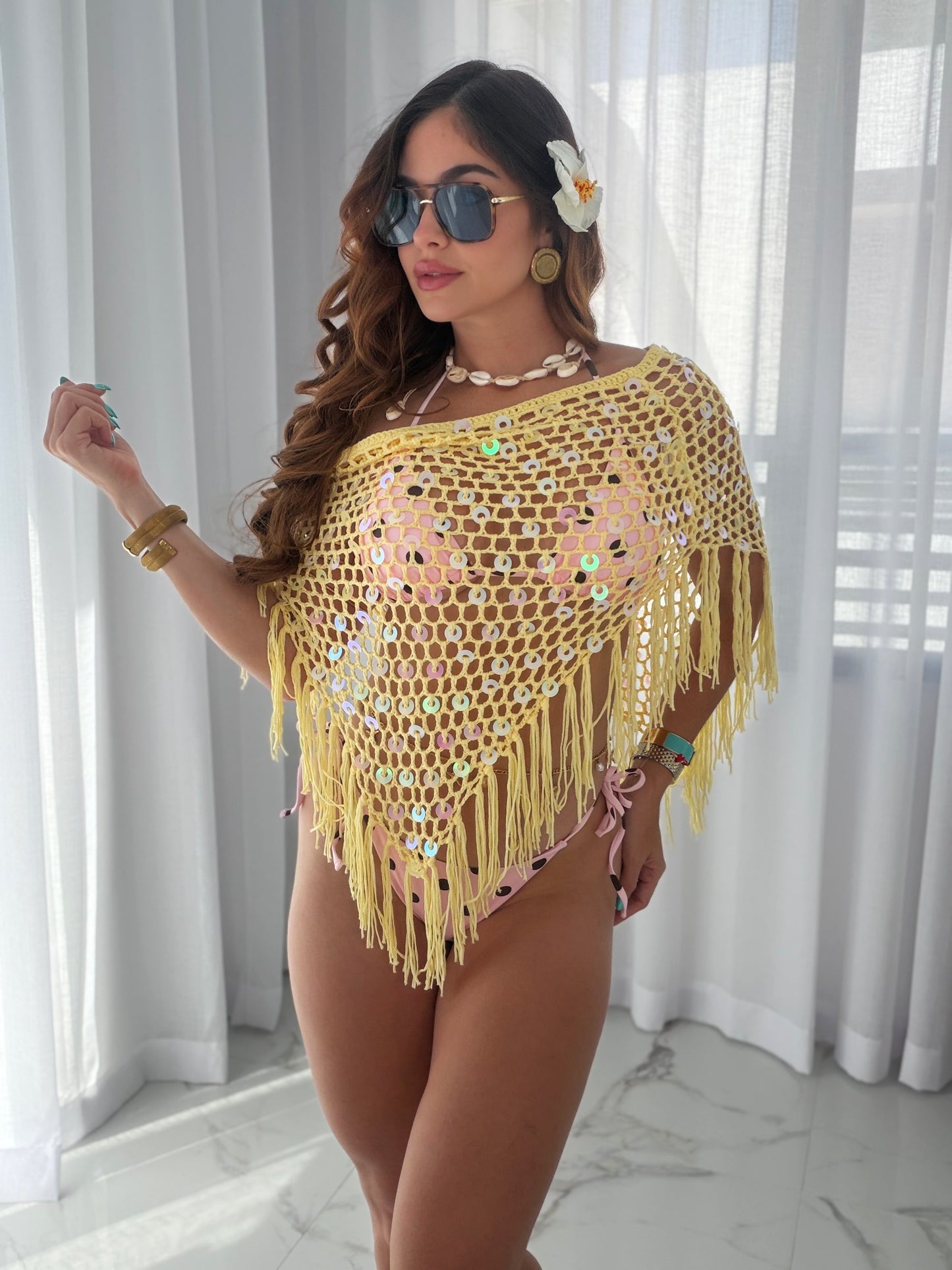 MERMAID YELLOW TUNIC