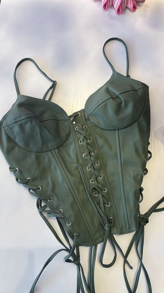 Olive green