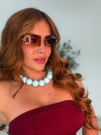 BLUE NECKLACE