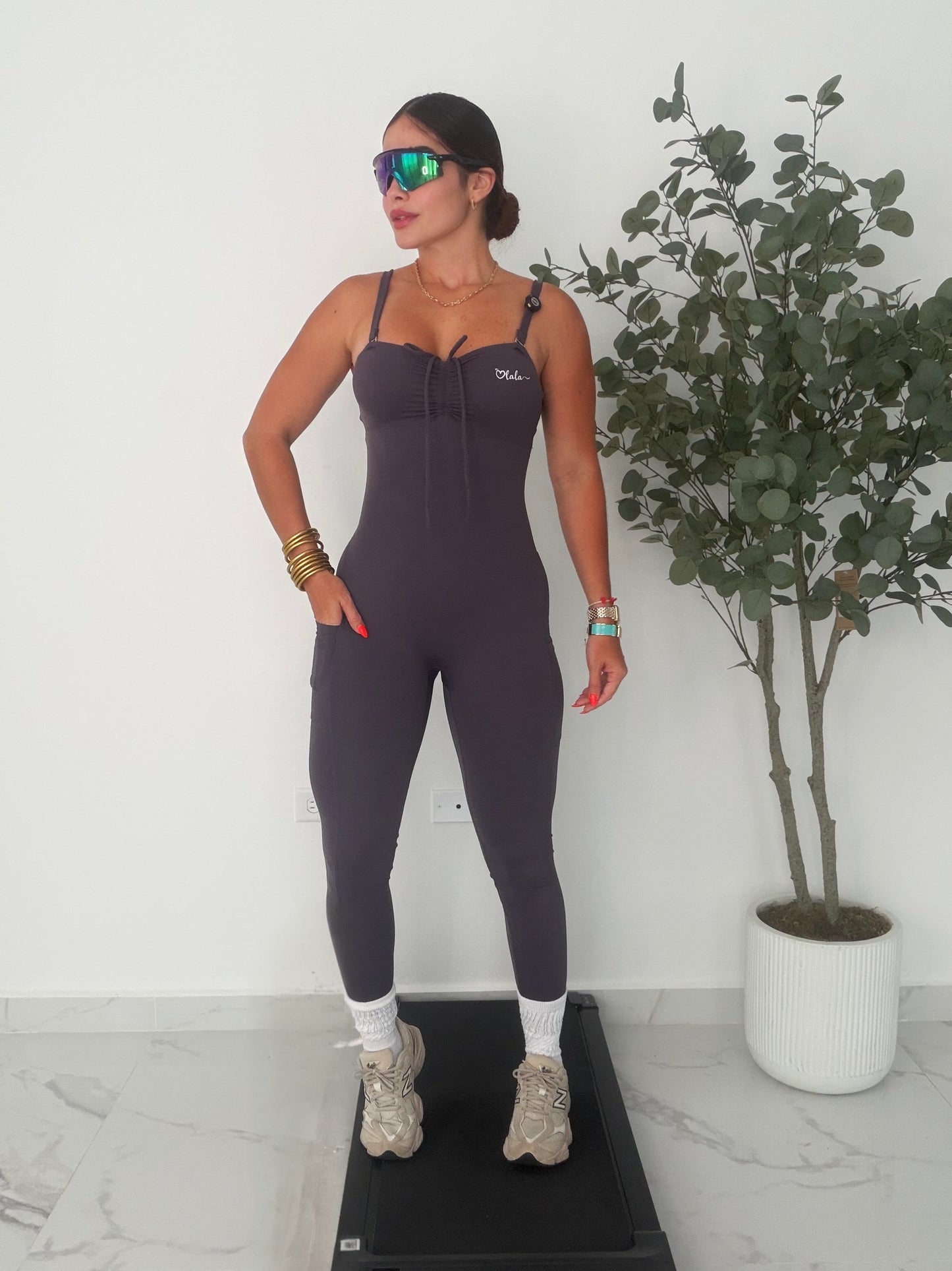 NOVE PURPLE JUMPSUIT
