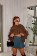 DELARA MOCHA TOP