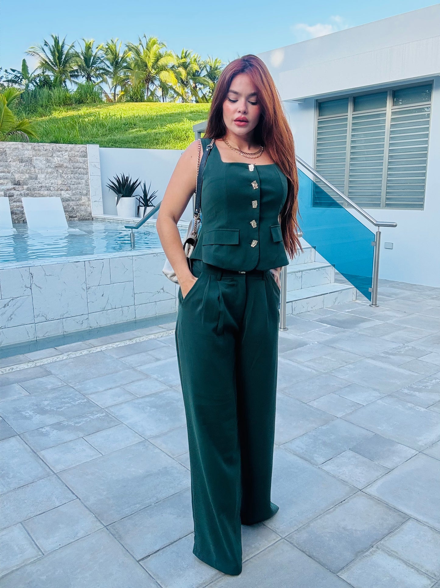 BOSS BABE GREEN SET