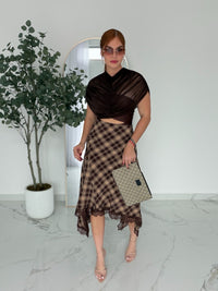 RUST SKIRT