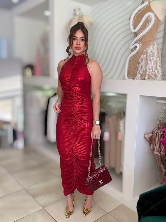 RED LUXURY DRESS
